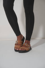 Tan Rock Sandals