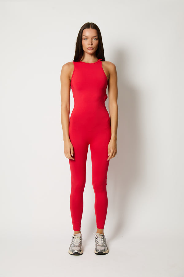 Red H Jumpsuit