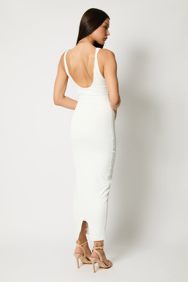 White Soft Bandage Dress