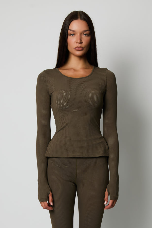 Khaki Soft Basic 2Piece